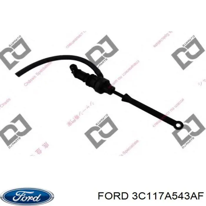 Do koszyka 3C117A543AF Ford Cylinder sprzęgła główny