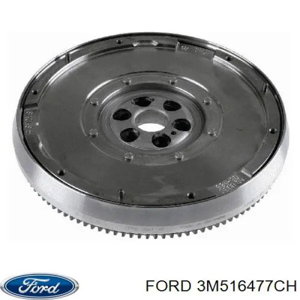 Koło zamachowe silnika 3M516477CH Ford