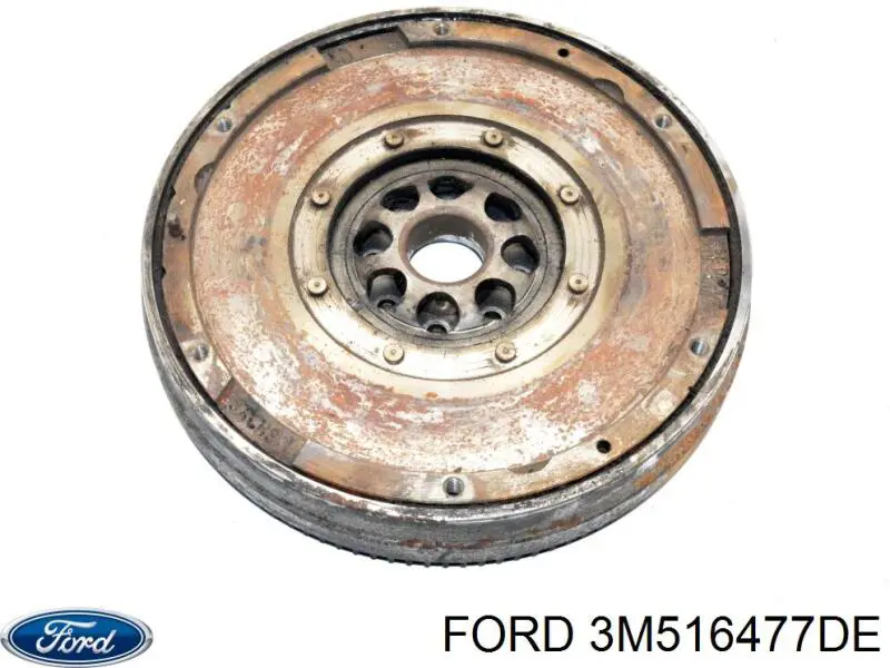 Do koszyka 3M516477DE Ford Koło zamachowe silnika