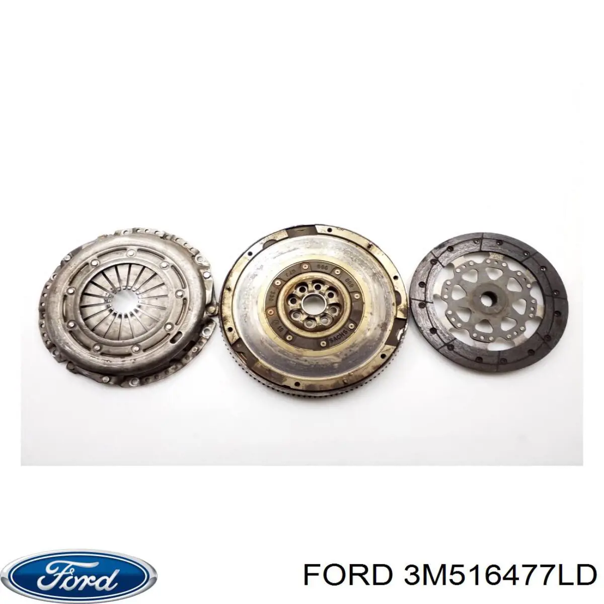 Do koszyka 3M516477LD Ford Koło zamachowe silnika