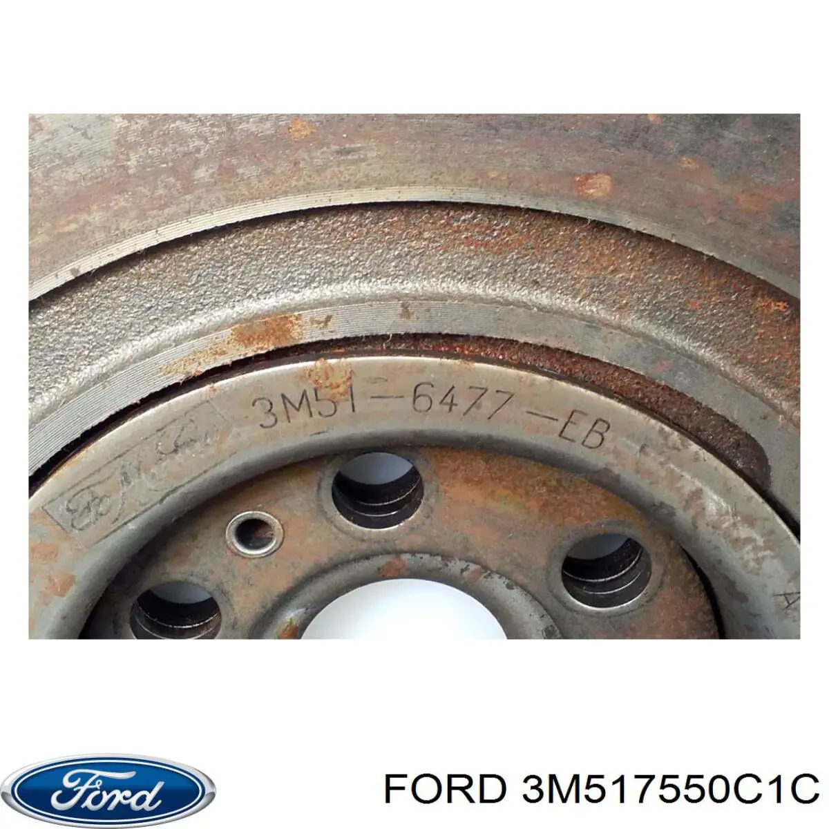 Tarcza sprzęgła Ford 3M517550C1C cena, od 120,28 USD