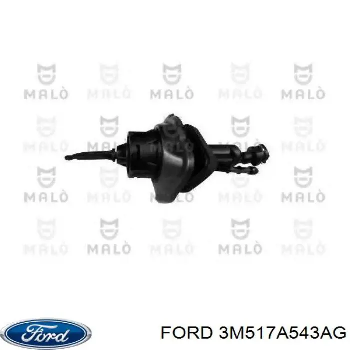Cylinder sprzęgła główny Ford 3M517A543AG cena, od 45,97 USD
