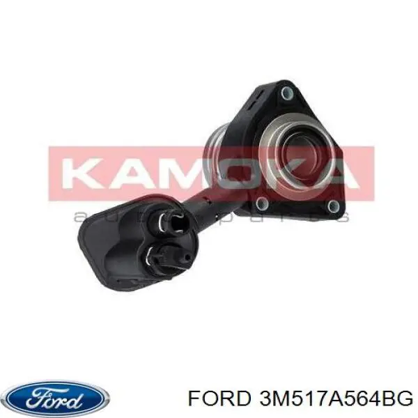Do koszyka 3M517A564BG Ford Cylinder roboczy sprzęgła (wysprzęglik) w komplecie z łożyskiem wyciskowym