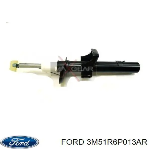 Osłona silnika, miski (przedziału silnika) 3M51R6P013AR Ford