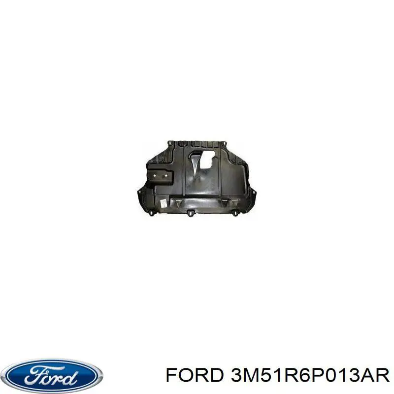 Do koszyka 3M51R6P013AR Ford Osłona silnika, miski (przedziału silnika)