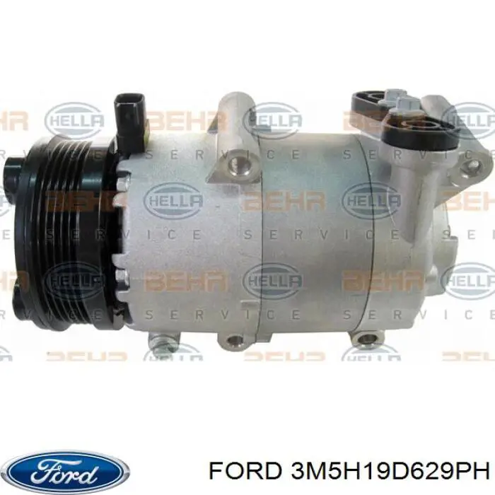 Sprężarka klimatyzacji Ford 3M5H19D629PH cena, od 115,18 USD