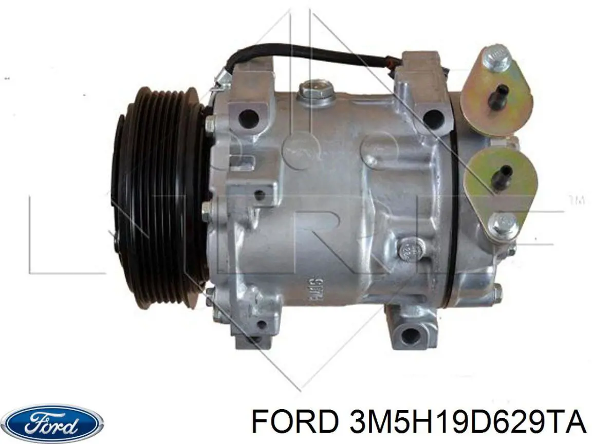 Sprężarka klimatyzacji Ford 3M5H19D629TA cena, od 61,40 USD