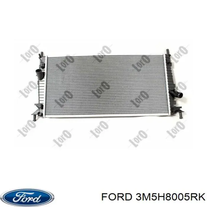 Chłodnica silnika Ford 3M5H8005RK cena, od 80,34 USD