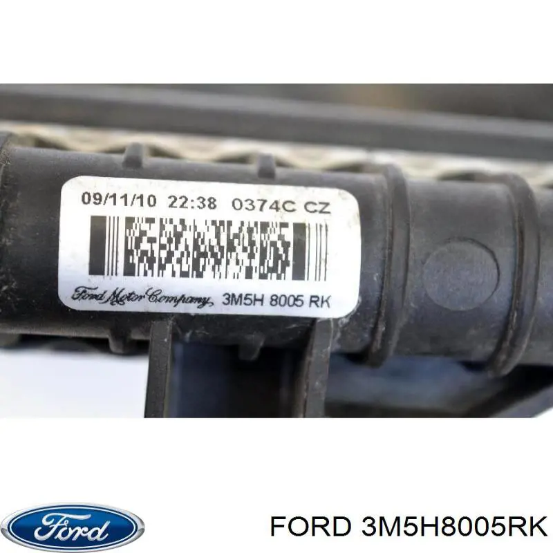Chłodnica silnika Ford 3M5H8005RK cena, od 80,34 USD