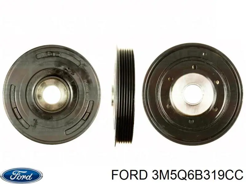 Koło pasowe wału korbowego Ford 3M5Q6B319CC cena, od 71,51 USD