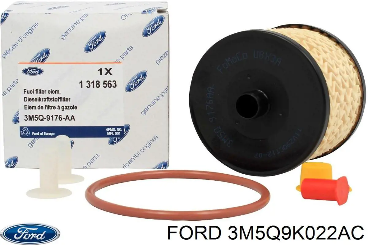 Rurka paliwa, zwrotna od wtryskiwaczy Ford 3M5Q9K022AC cena, od 18,34 USD