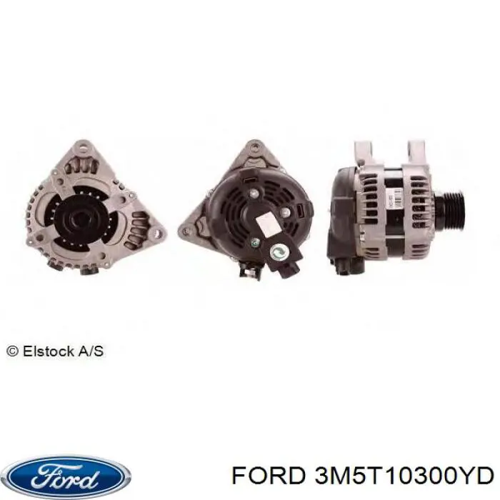 Alternator Ford 3M5T10300YD cena, od 124,42 USD