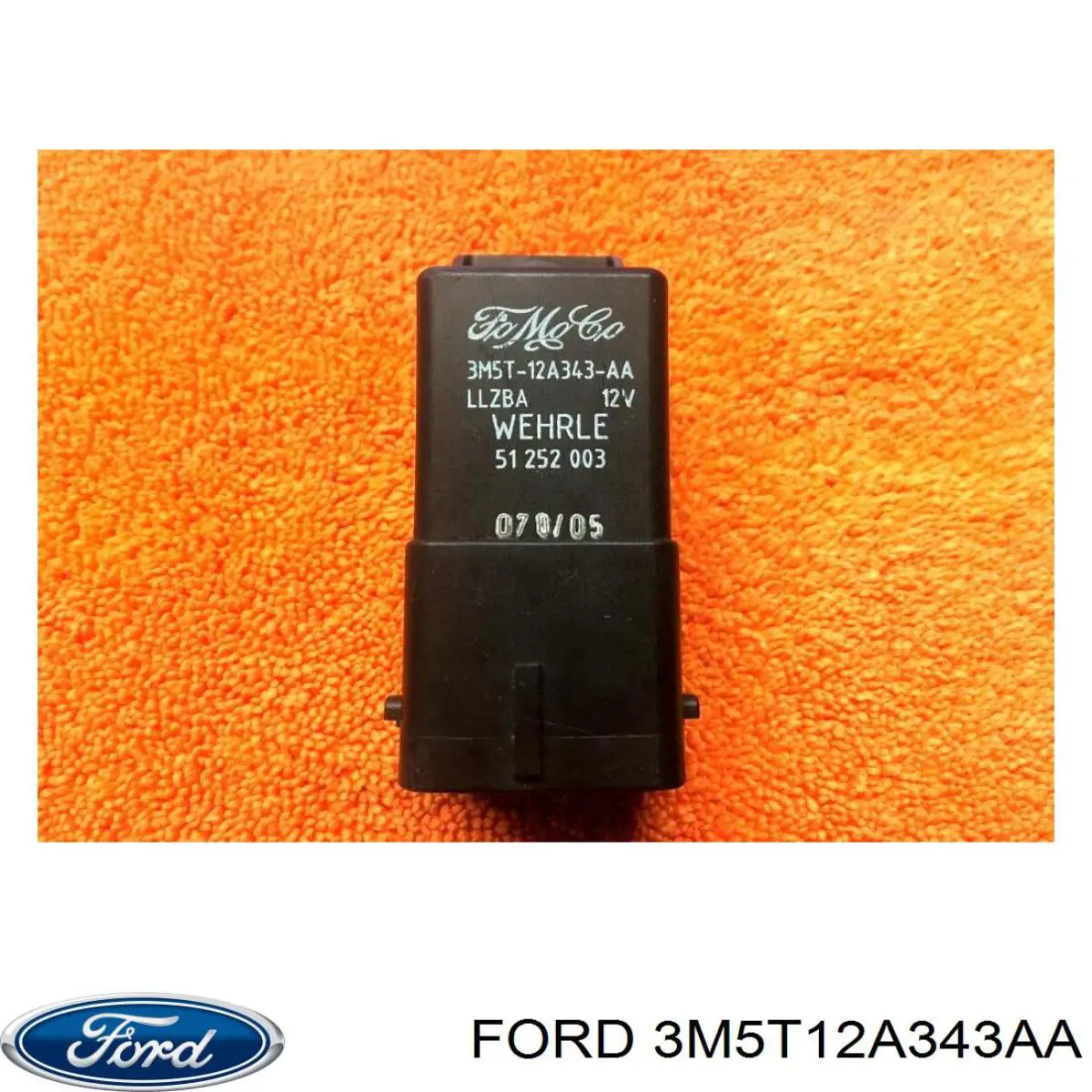 Przekaźnik świec żarowych 3M5T12A343AA Ford