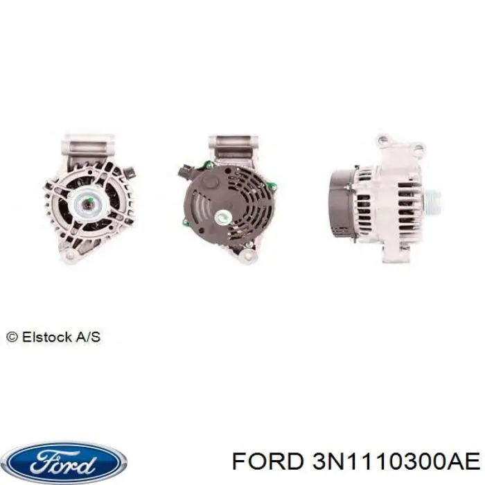 3N1110300AE Ford alternator