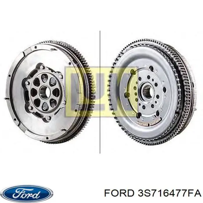 Koło zamachowe silnika Ford 3S716477FA cena, od 180,47 USD