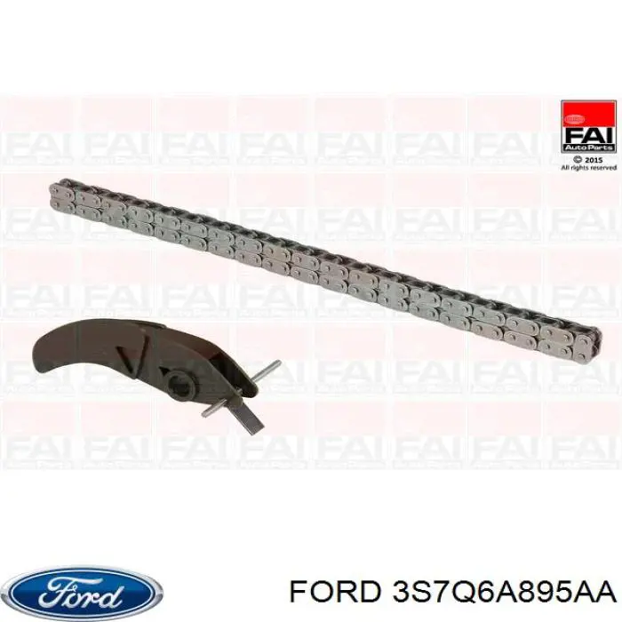 3S7Q6A895AA Ford łańcuch pompy oleju