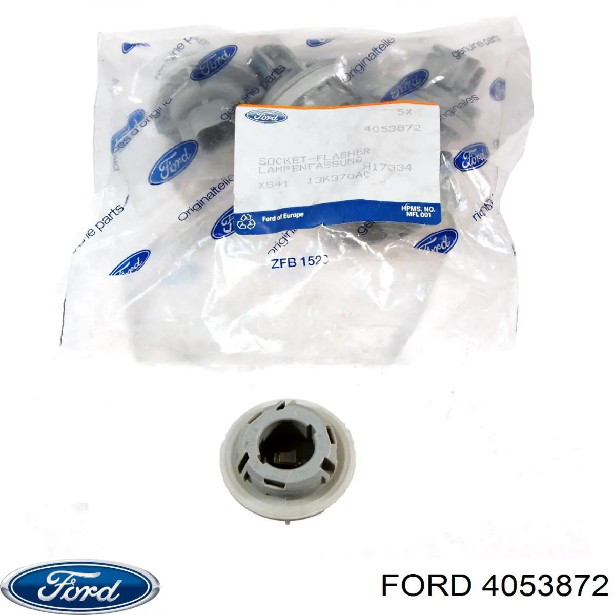 Gniazdo lampy reflektora Ford 4053872 cena, od 13,51 USD