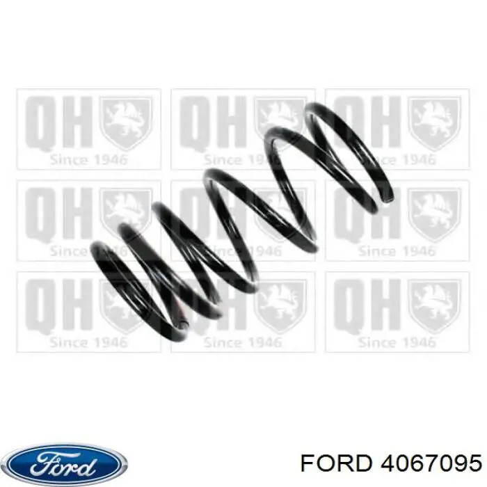 4067095 Ford Sprężyna przednia