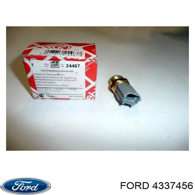 Czujnik temperatury płynu chłodzącego 4337456 Ford