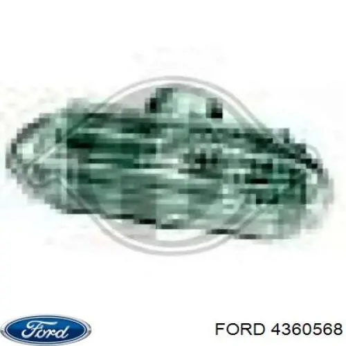Do koszyka 4360568 Ford Powtarzacz kierunkowskazu na błotniku