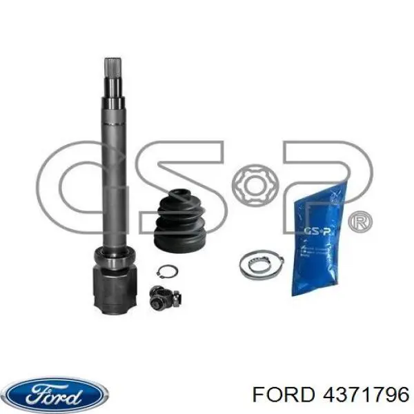 Przegub homokinetyczny wewnętrzny przedni prawy Ford 4371796 cena, od 78,44 USD