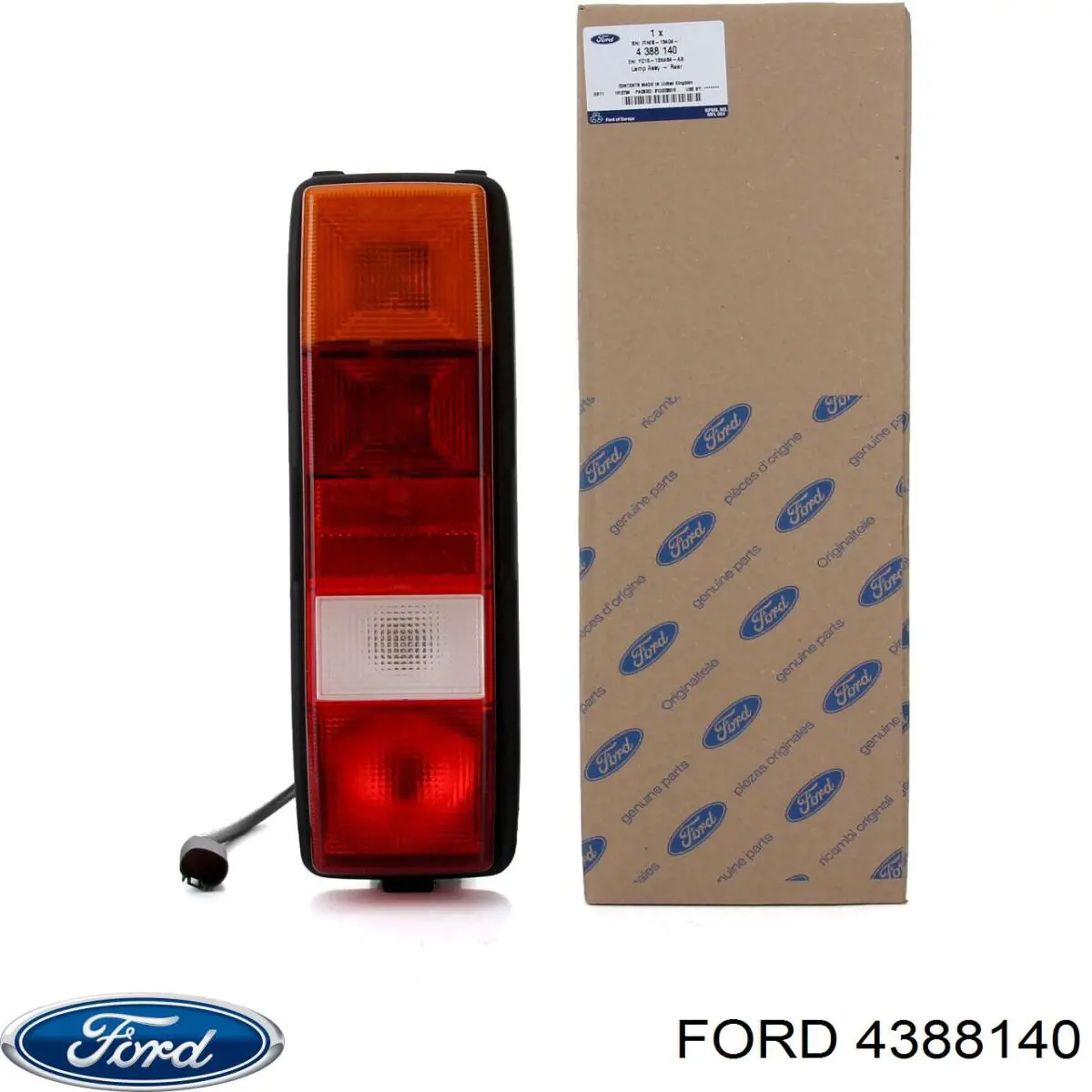 Lampa zespolona tylna lewa/prawa Ford 4388140 cena, od 81,72 USD