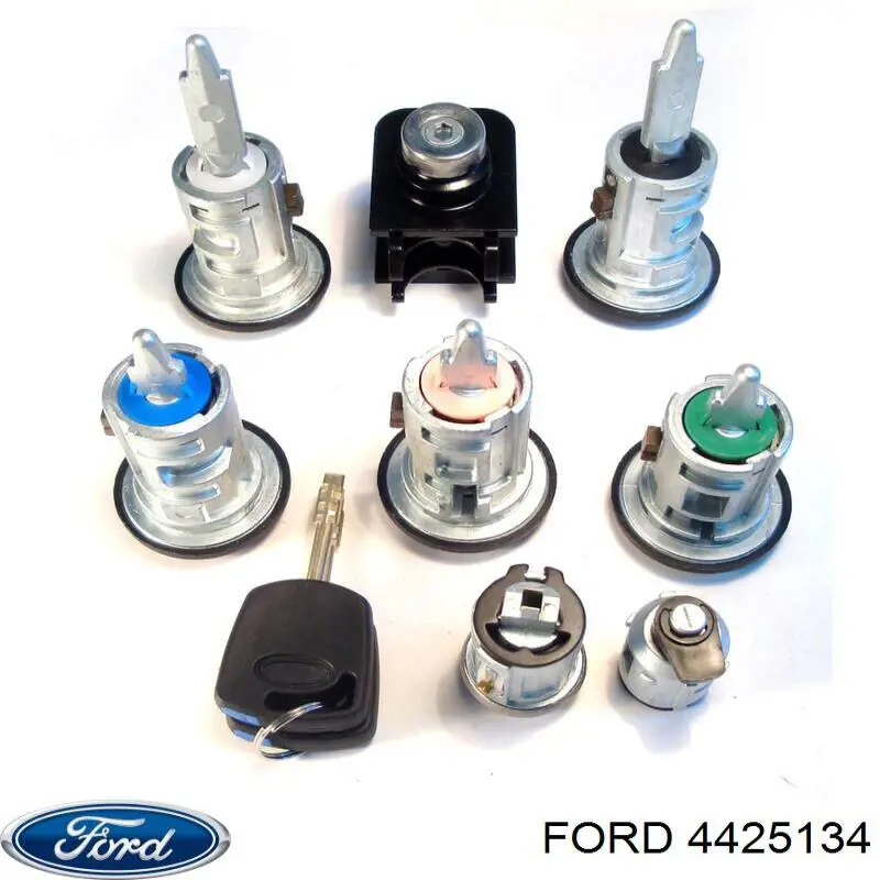 Zestaw wkładek zamków Ford 4425134 cena, od 105,71 USD