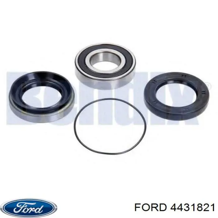 Do koszyka 4431821 Ford Łożysko podwieszane półosi przedniej