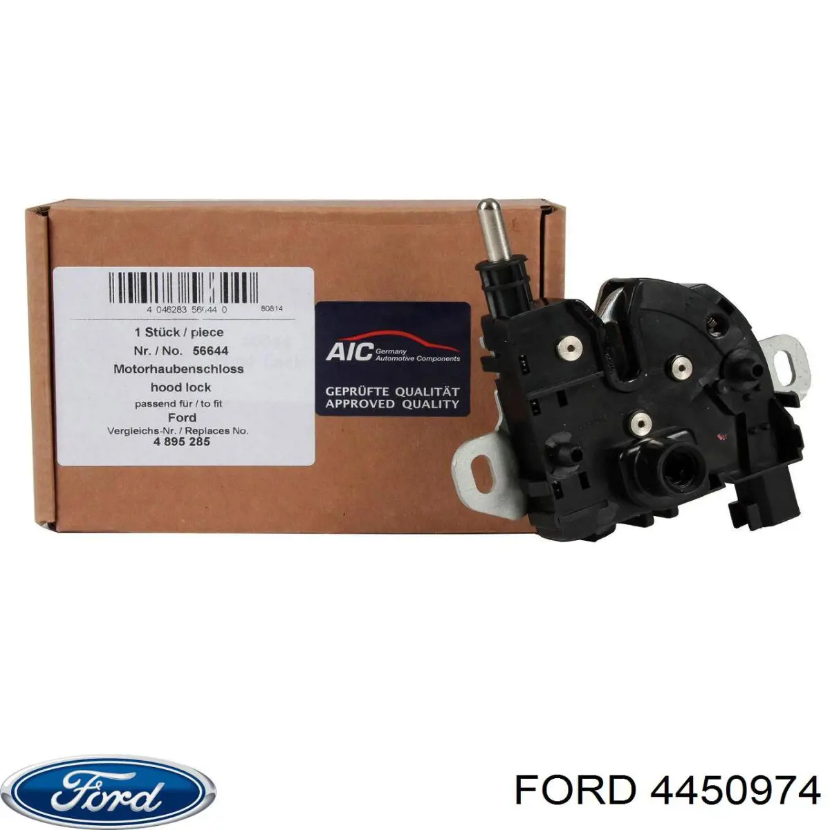 Do koszyka 4450974 Ford Zamek maski