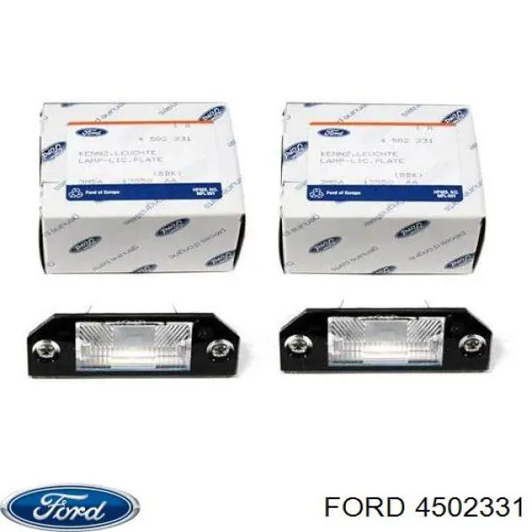 Do koszyka 4502331 Ford Lampa oświetlenia tylnej tablicy rejestracyjnej