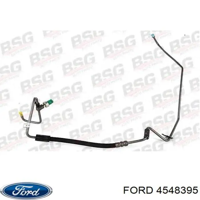 Przewód hydraulicznego układu wspomagania wysokiego ciśnienia, od pompy do maglownicy (mechanizmu) Ford 4548395 cena, od 55,45 USD