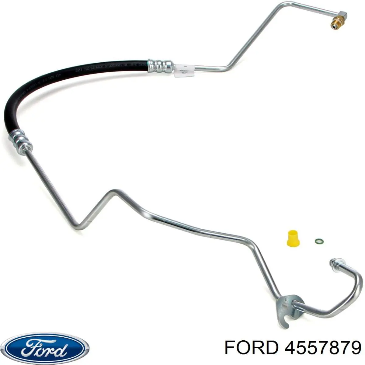 Przewód hydraulicznego układu wspomagania wysokiego ciśnienia, od pompy do maglownicy (mechanizmu) Ford 4557879 cena, od 63,59 USD