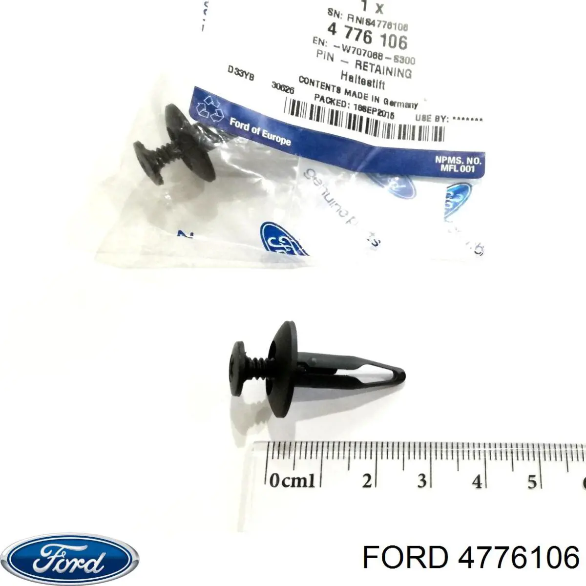 Do koszyka K06502871 Fiat/Alfa/Lancia Spinka mocowania nadkola przedniego