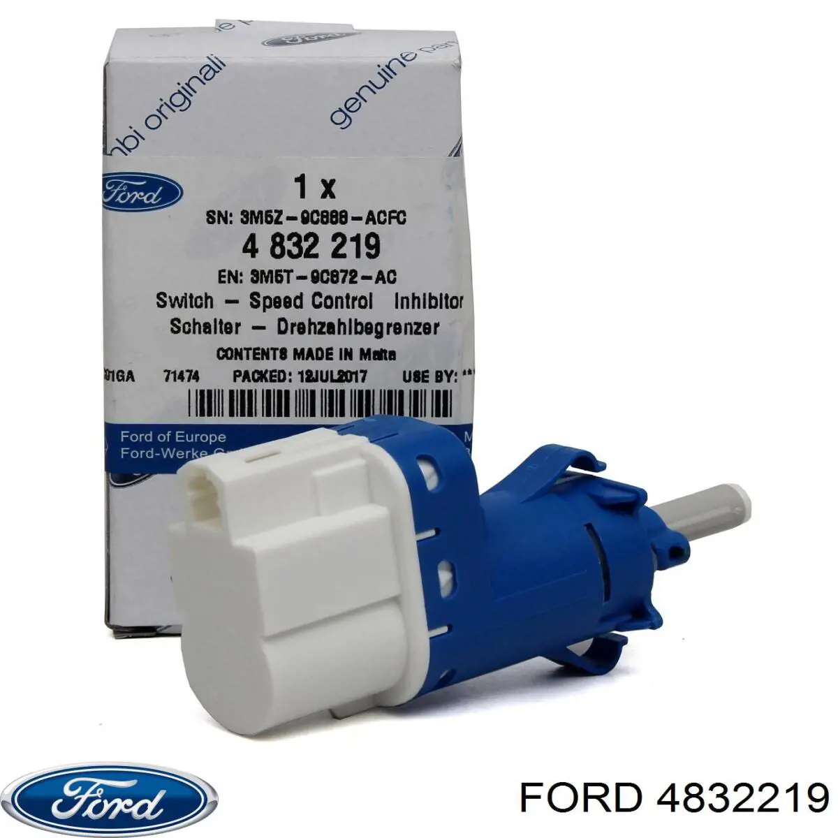 Do koszyka 4832219 Ford Czujnik włącznika świała stop