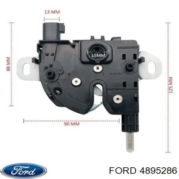 4895286 Ford Zamek maski