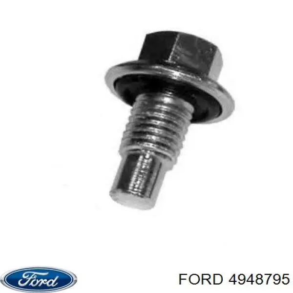 Do koszyka 4948795 Ford Korek miski olejowej silnika