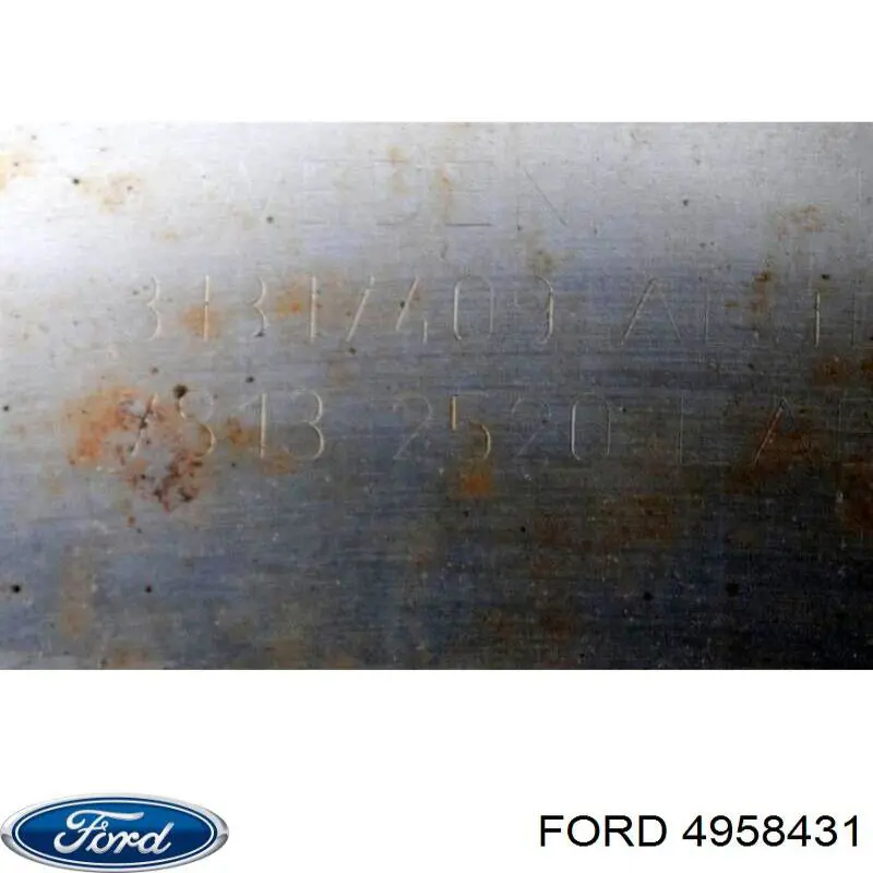 Do koszyka 4958431 Ford Koło zamachowe silnika