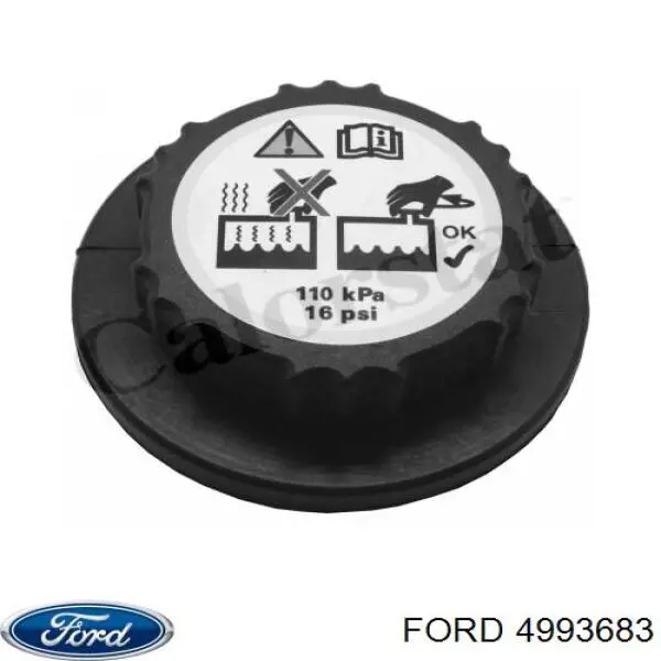 Do koszyka 4993683 Ford Pokrywa (korek) zbiornika wyrównawczego