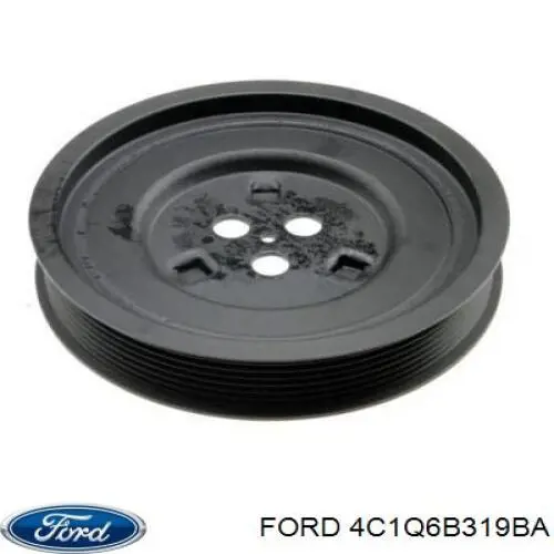 Do koszyka 4C1Q6B319BA Ford Koło pasowe wału korbowego