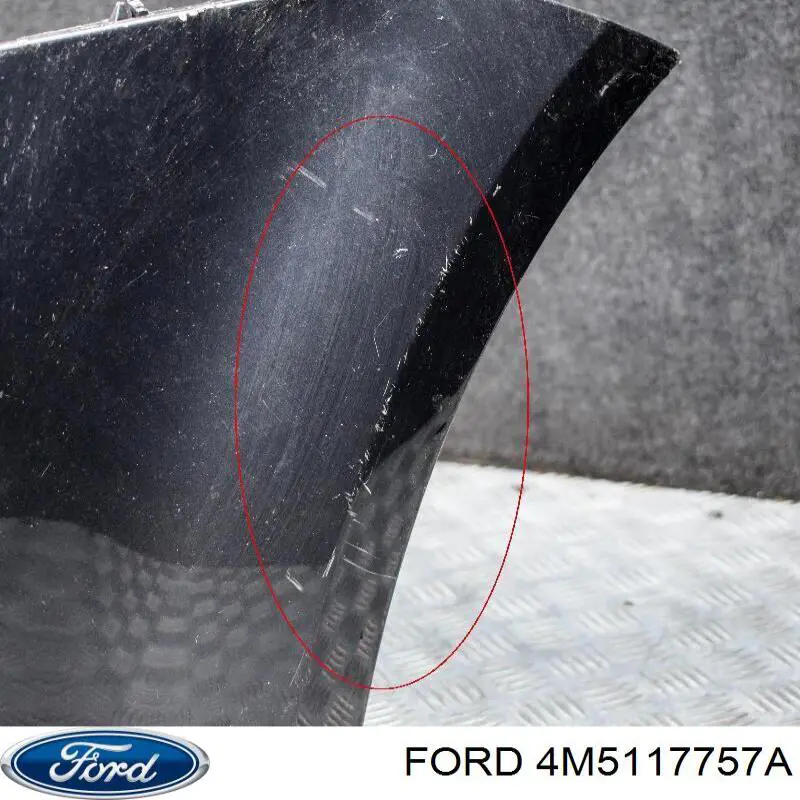 Zderzak przedni Ford 4M5117757A cena, od 69,25 USD