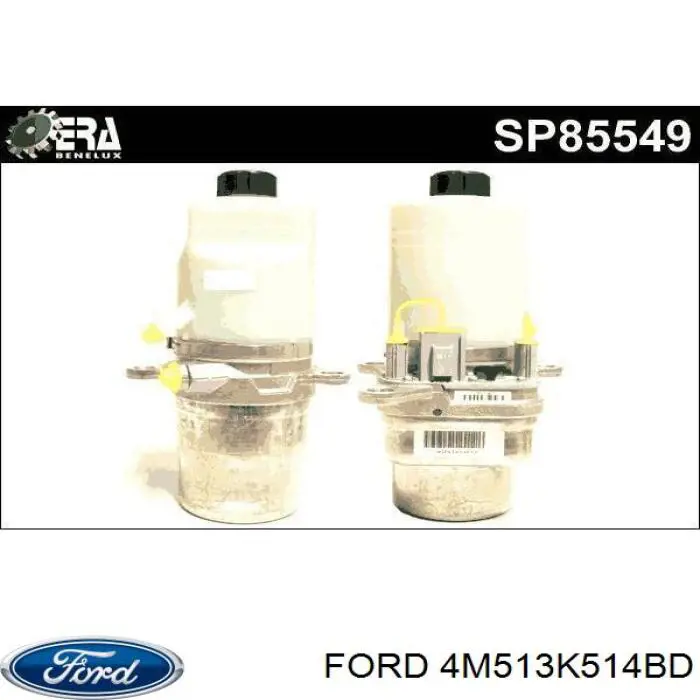 Do koszyka 4M513K514BD Ford Pompa wspomagania hydraulicznego kierownicy