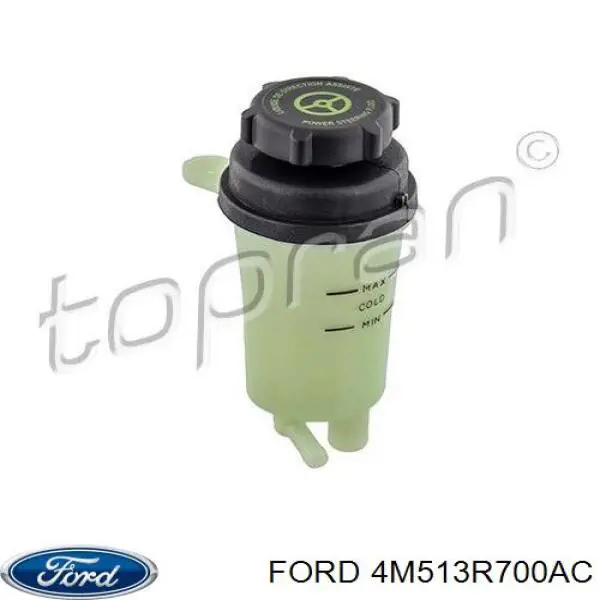 Zbiornik płynu wspomagania Ford 4M513R700AC cena, od 30,87 USD