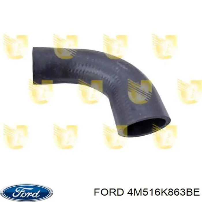 Króciec powietrza, wylot z turbiny (doładowanie) Ford 4M516K863BE cena, od 17,18 USD
