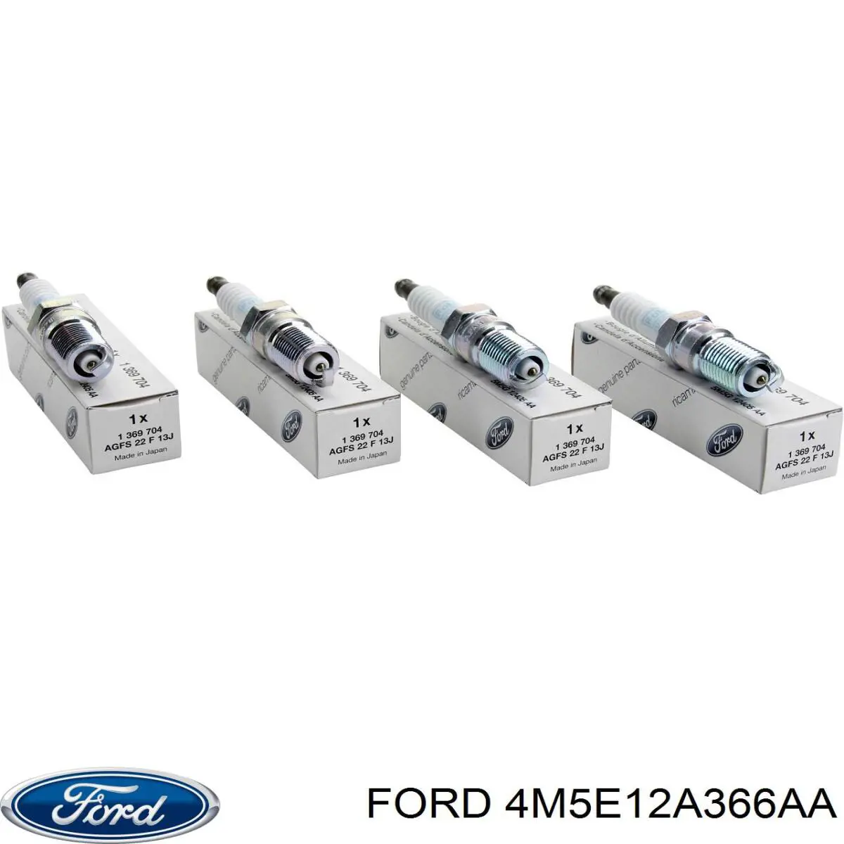 4M5E12A366AA Ford Cewka zapłonowa