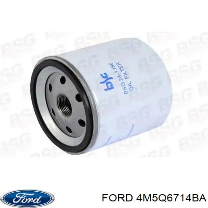 Do koszyka 4M5Q6714BA Ford Filtr oleju