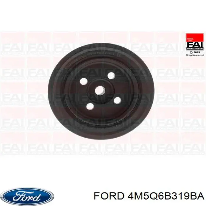 Koło pasowe wału korbowego Ford 4M5Q6B319BA cena, od 79,63 USD
