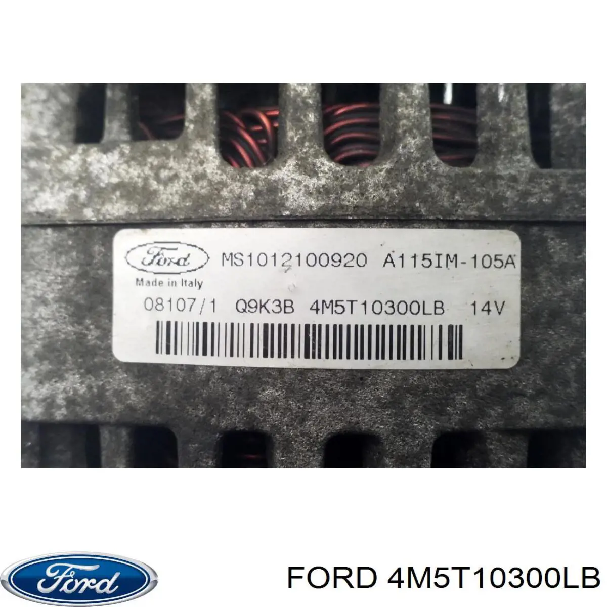 Do koszyka 4M5T10300LB Ford Alternator