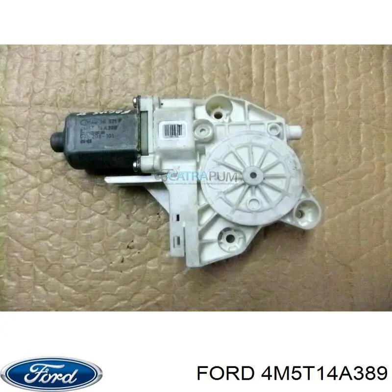 4M5T14A389 Ford Silniczek podnośnika szyby drzwi przednich lewych