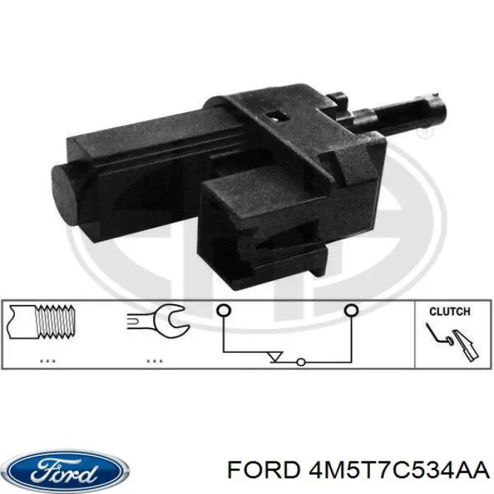 4M5T7C534AA Ford czujnik włączania sprzęgła