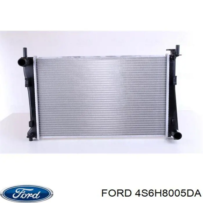 Chłodnica silnika Ford 4S6H8005DA cena, od 71,77 USD